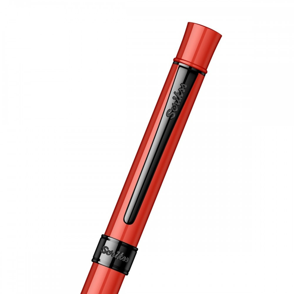Scrikss | Trio 93 | Multi Function Pen | Red-BT