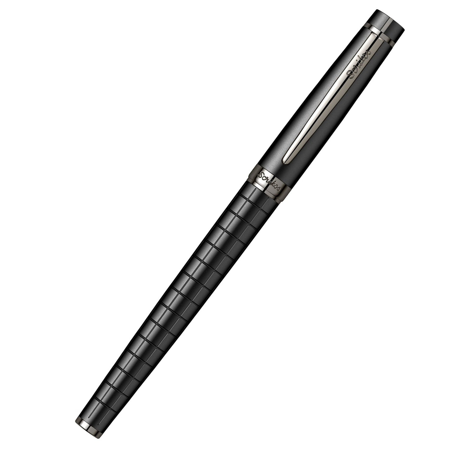 Scrikss | Honour 38 | Fountain Pen | Matt Black | Medium Nib