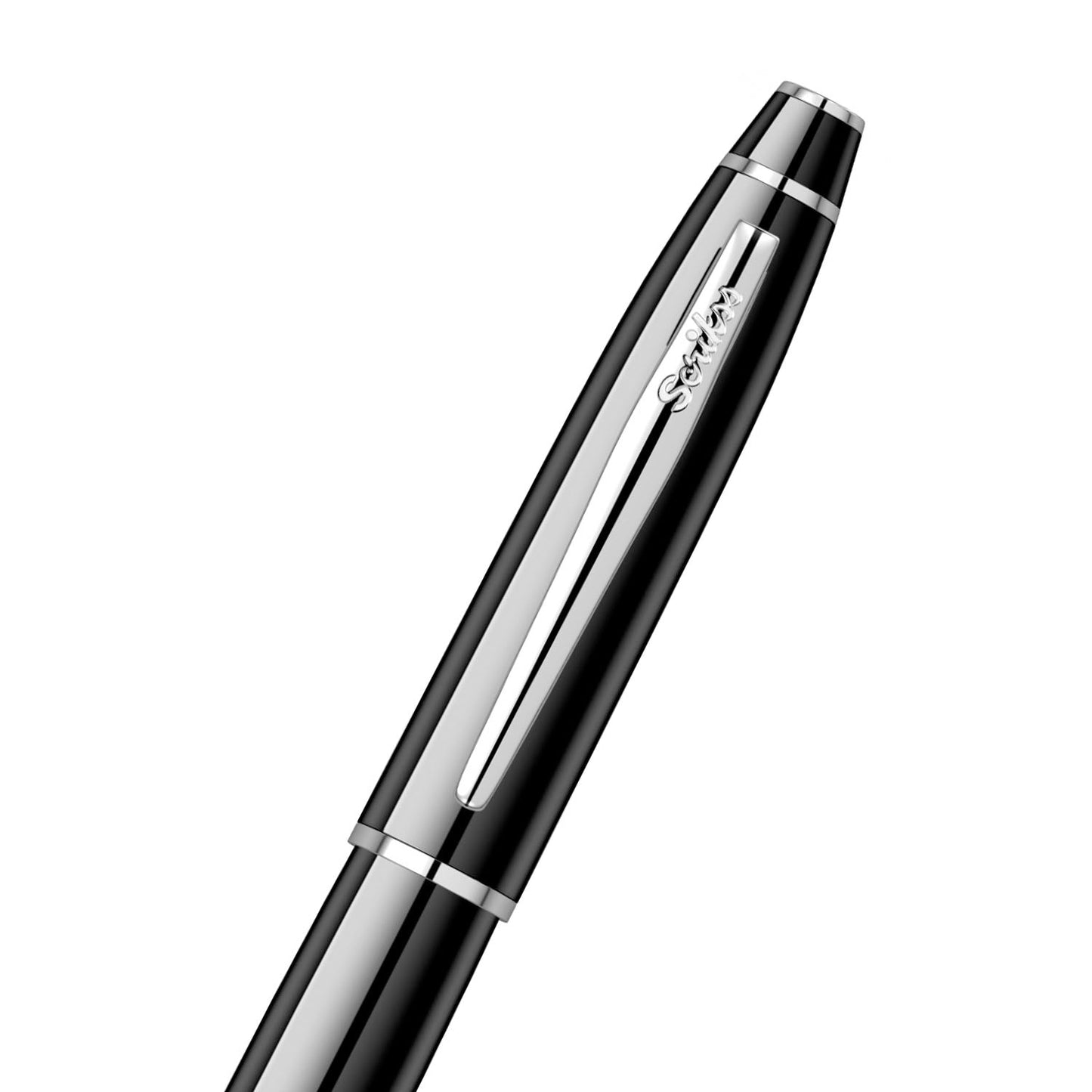 Scrikss | Noble 35 | Fountain Pen | Black-CT Medium