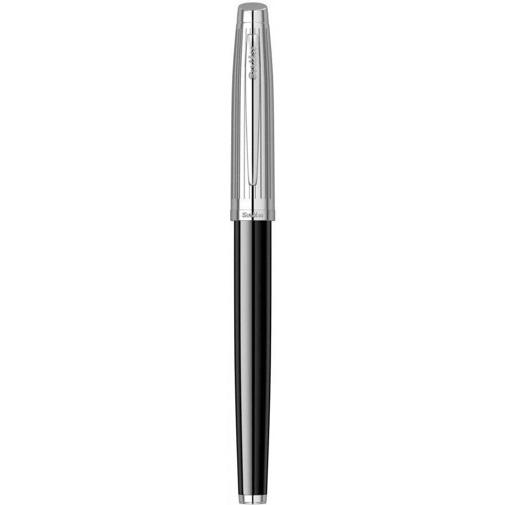 Scrikss | Oscar 39 | Rollerball Pen | Black Chrome-CT