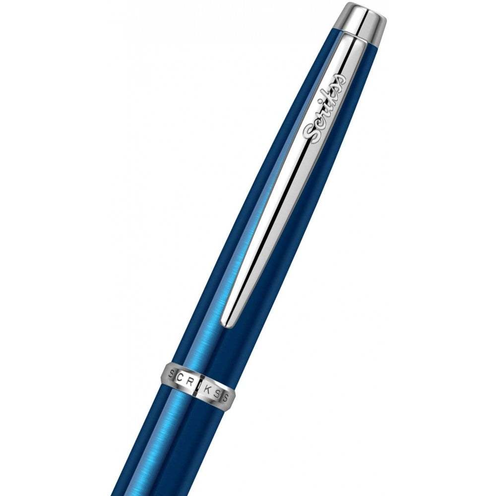 Scrikss | Metropolis 800 | Rollerball Pen | Black-CT