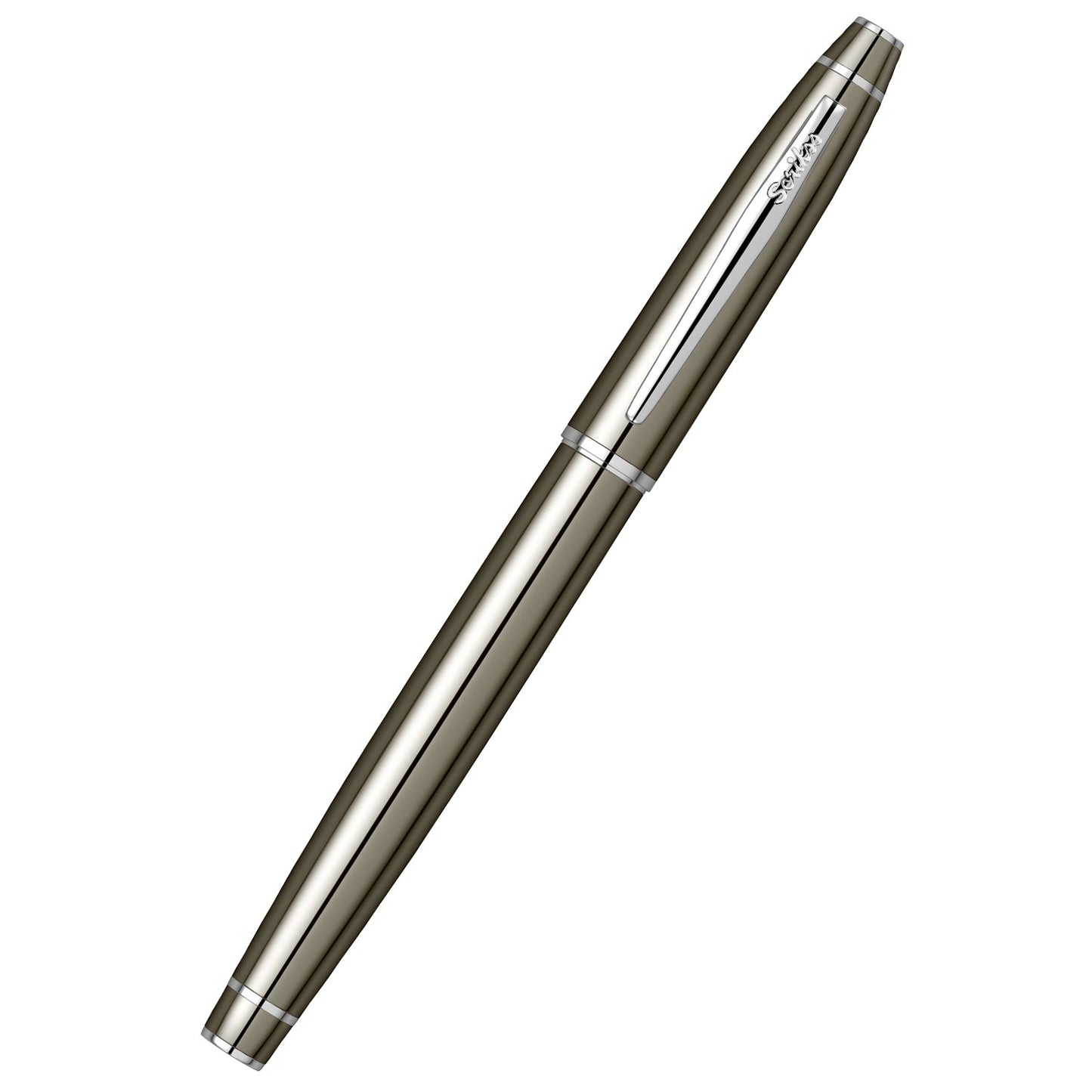 Scrikss | Noble 35 | Fountain Pen | Titanium-CT Medium