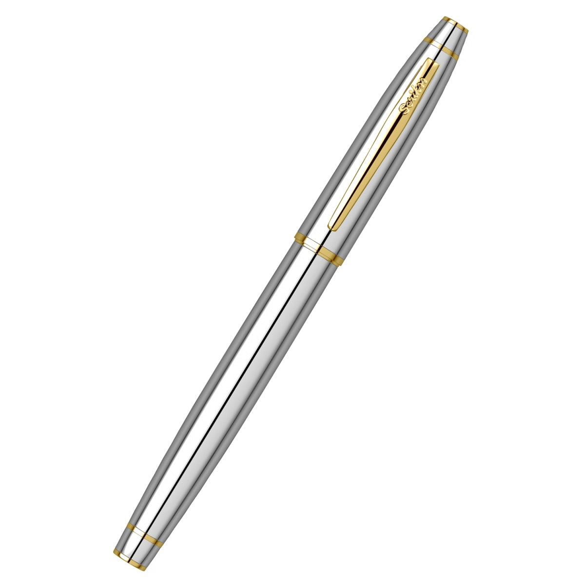 Scrikss | Noble 35 | Fountain Pen | Chrome-GT Medium