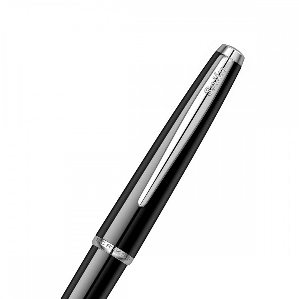 Scrikss | Vintage 33 | Rollerball Pen | Black-CT
