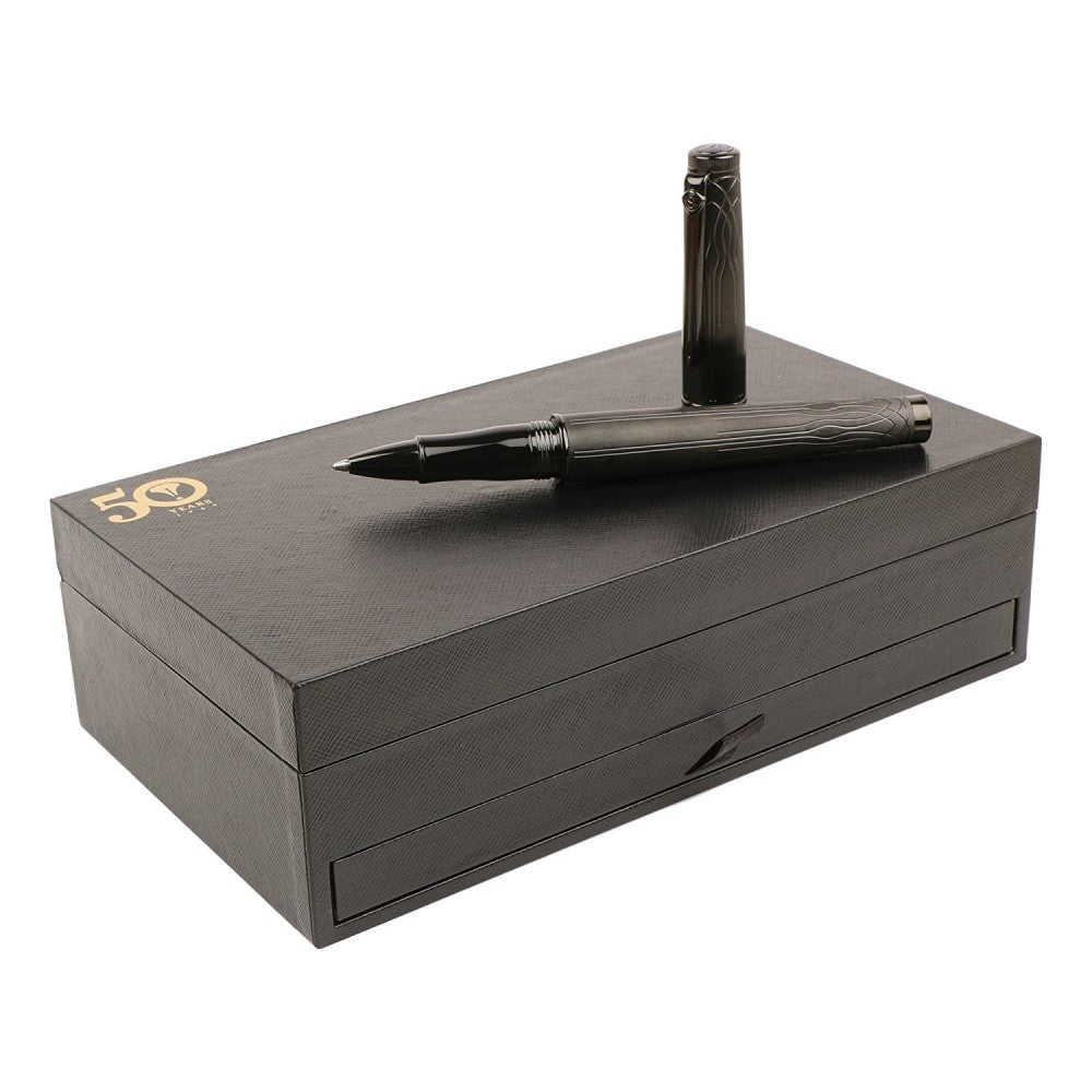 Scrikss | Heritage | Roller Ball Pen | Matt Black | 1.0mm