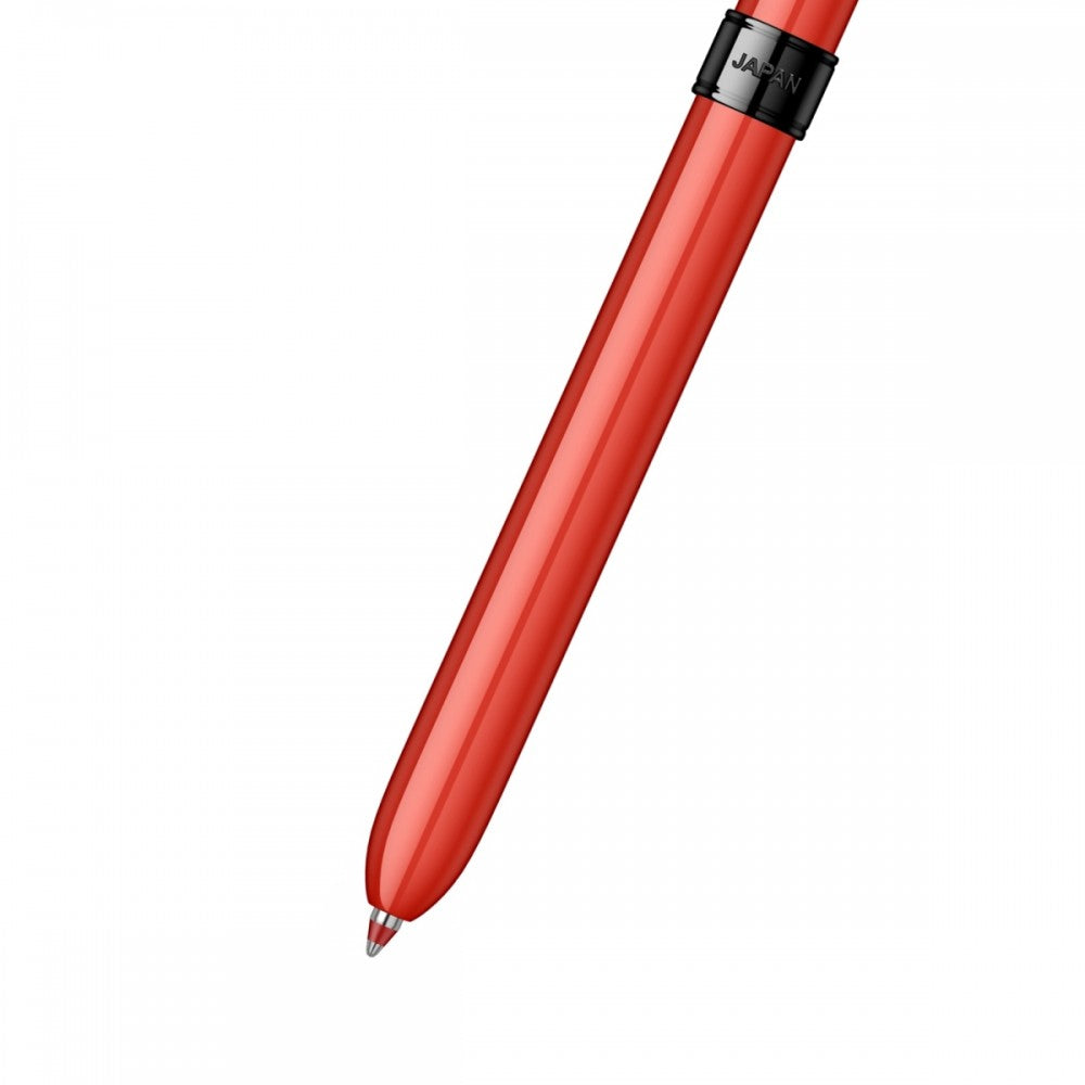 Scrikss | Trio 93 | Multi Function Pen | Red-BT