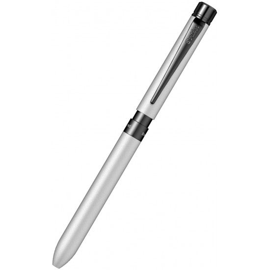 Scrikss | Trio Sport 83 | Multi Function Pen | Metallic Grey-BT