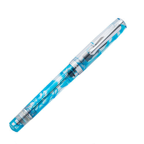 Nahvalur Original Plus Azureus Blue Fountain Pen | MyPenKart