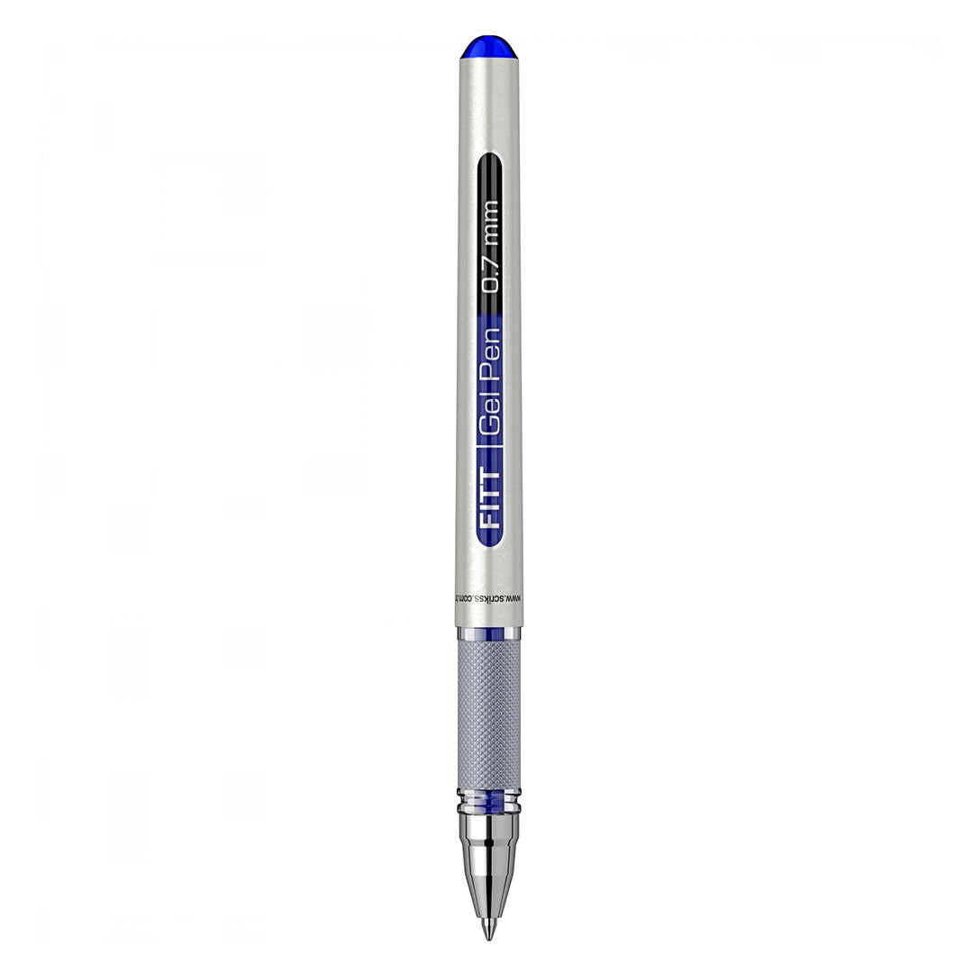 Scrikss | Fitt Gel Pen | Rollerball Pen 0.7 | Box Of 12 | Blue