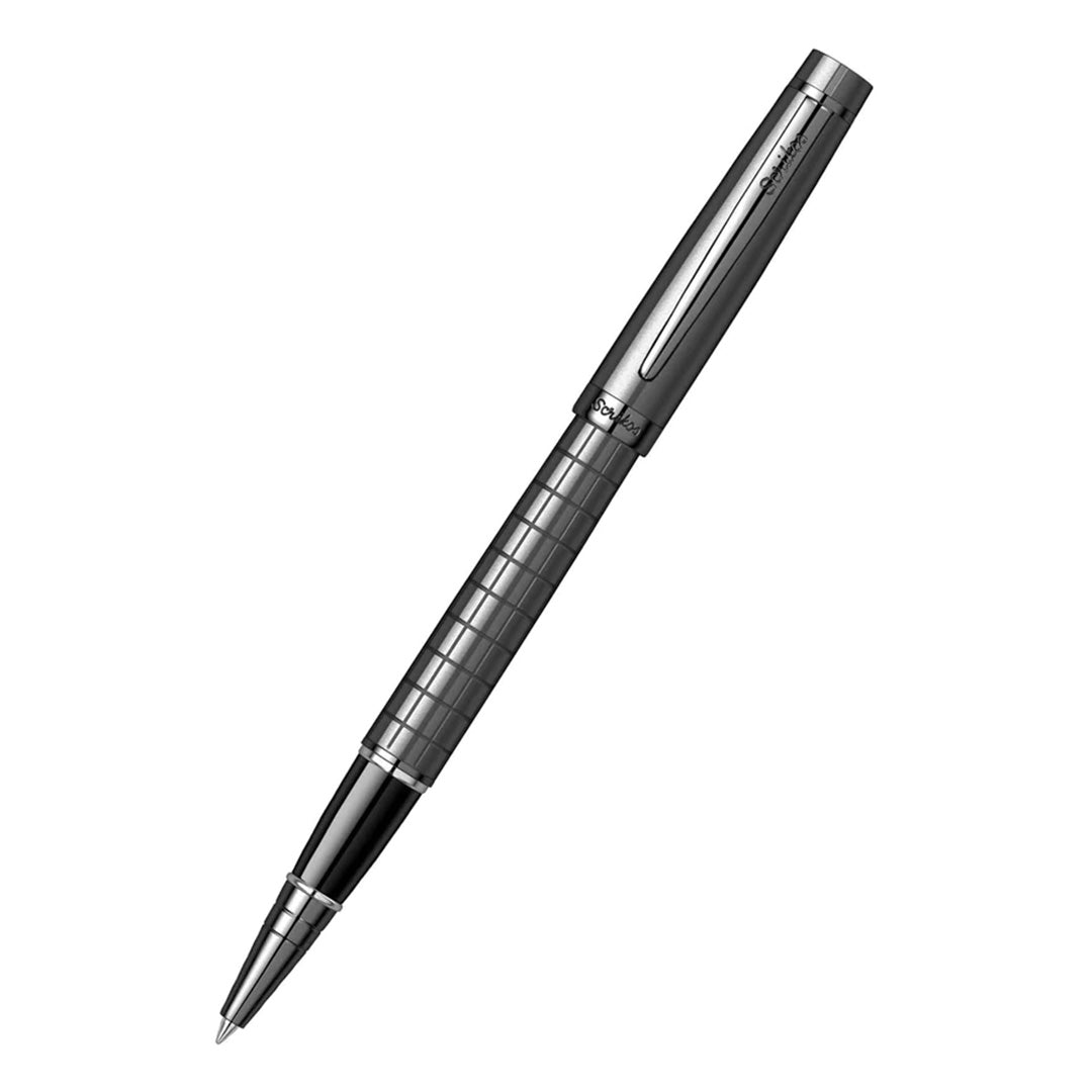 Scrikss | Honour 38 | Carbon Grey | Roller Pen | Chrome Plated Trims