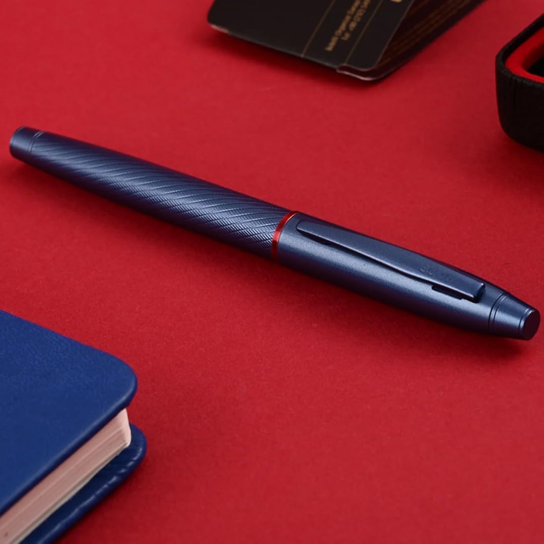 Scrikss | Noble 35 | Roller Ball Point Pen | Blue