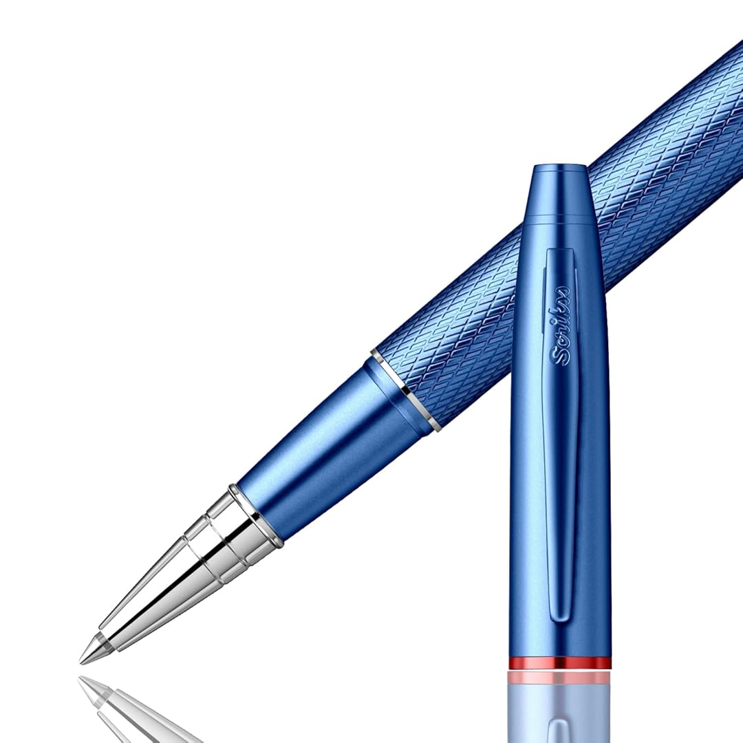 Scrikss | Noble 35 | Roller Ball Point Pen | Blue