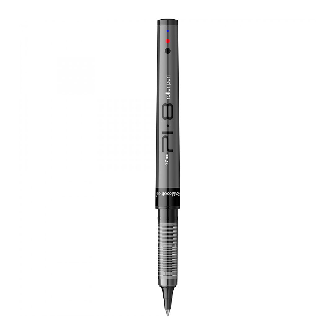 Scrikss | PI-8 | Rollerball Ink Pen 0.7mm | Box Of 12 | Black