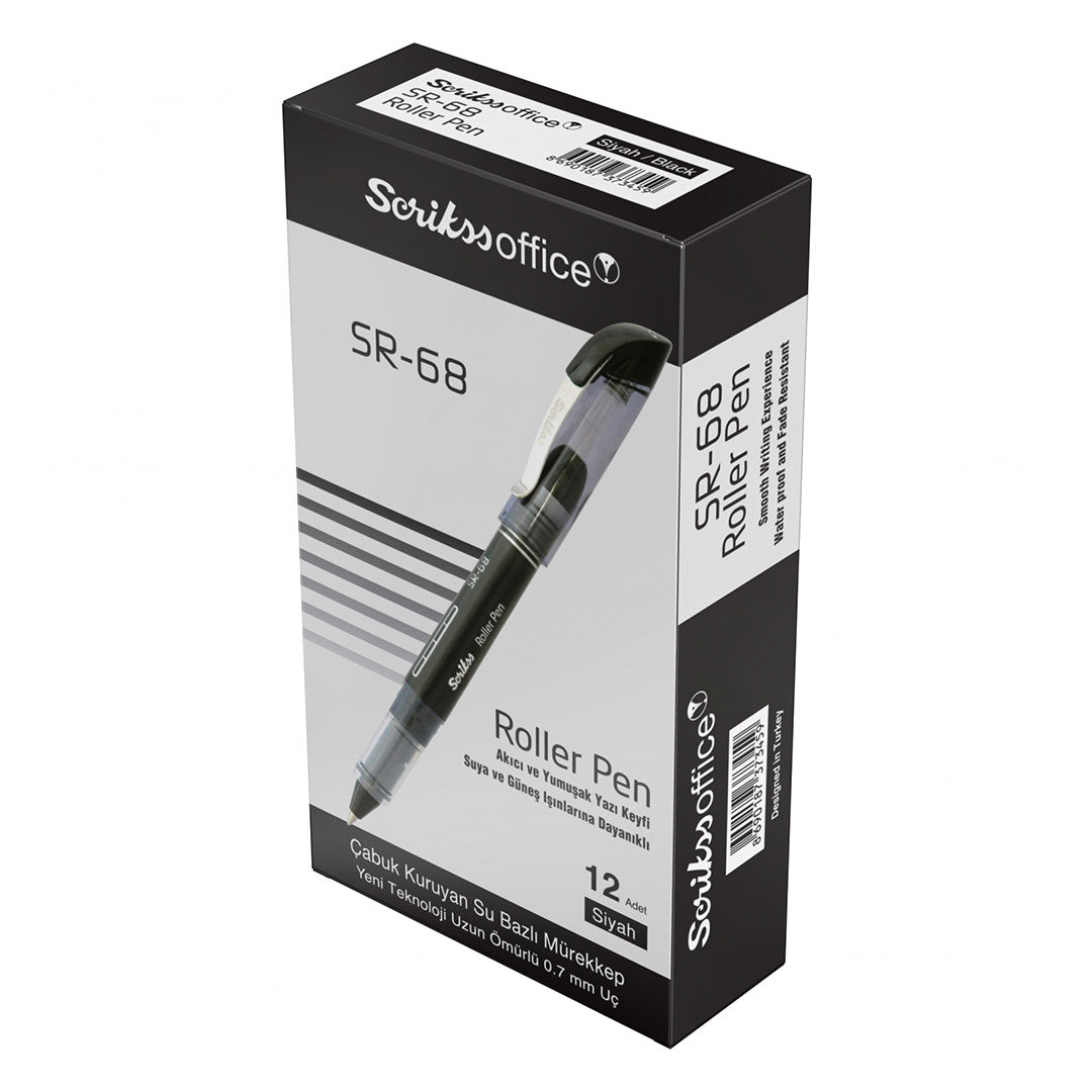 Scrikss | SR-68 | Rollerball Ink Pen 0.7mm | Black