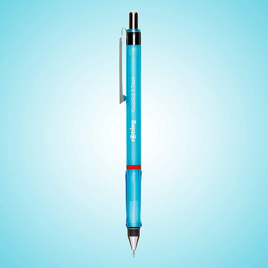 Rotring | Visuclick | 0.7mm | Mechanical Pencil | Blue | 24 HB Leads