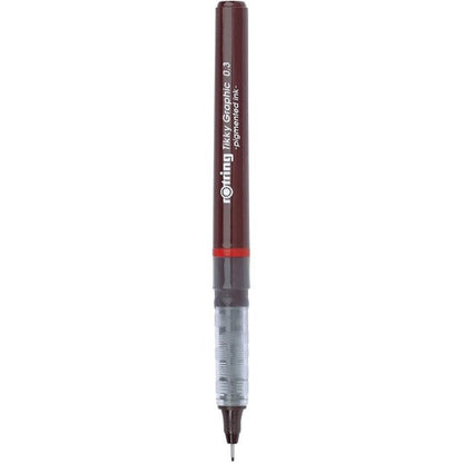 Rotring | Graphic Fineliner Pen | Set 3-Piece | Long Life Drawings