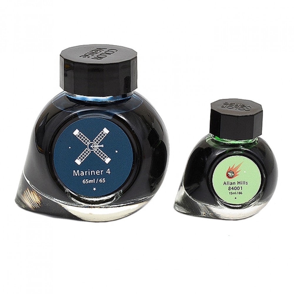 Colorverse Fountain Pen Ink | Allan Hills 84001 | Fountain Pen Ink | 65ml & 15ml Set