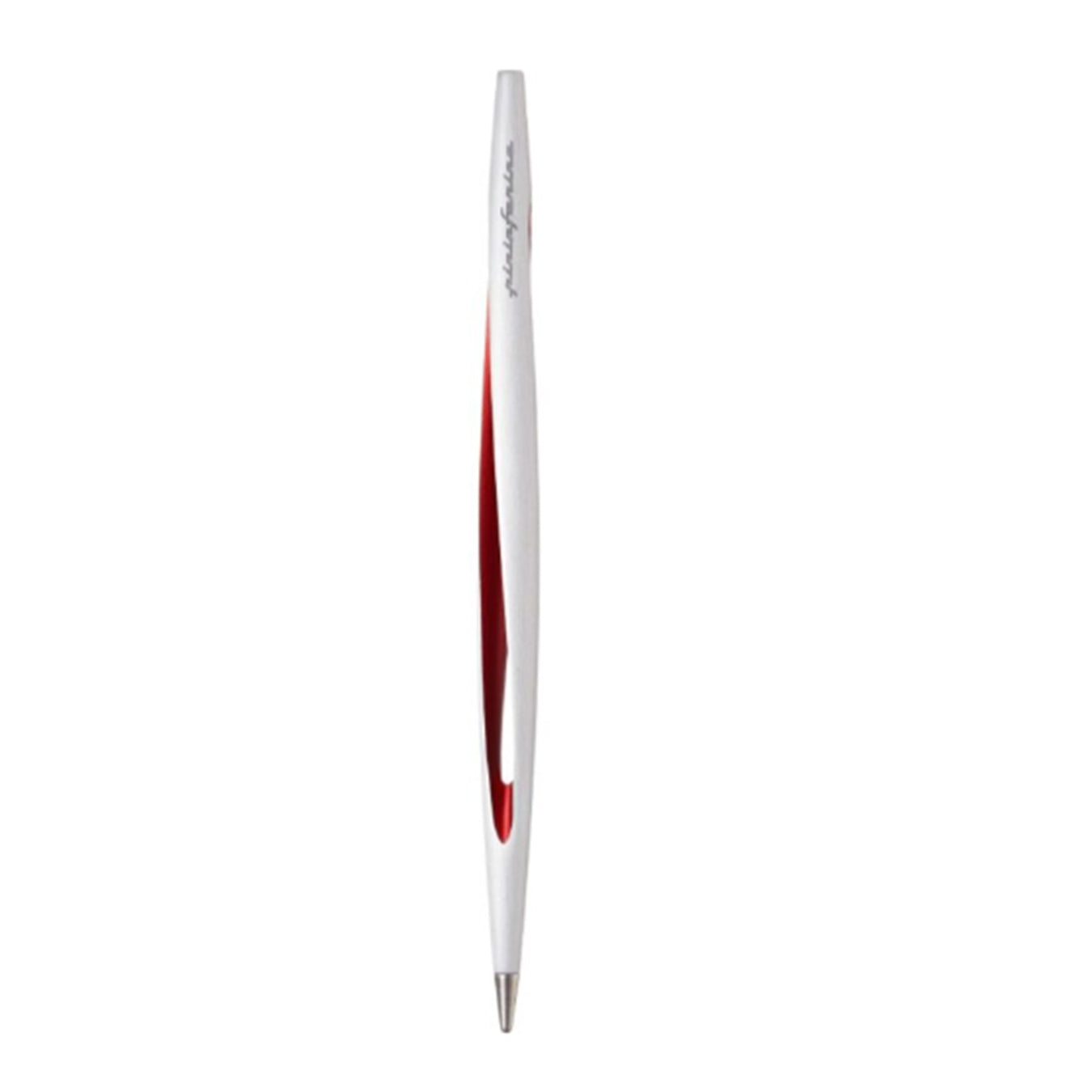 Pininfarina | Aero Red Pencil | Ethergraf® metal alloy tip | Raw Concrete Desk Stand
