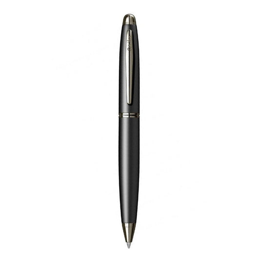 Scrikss | Knight | Matte Black | Ball Point Pen | Titanium Trims | Twist Mechanism