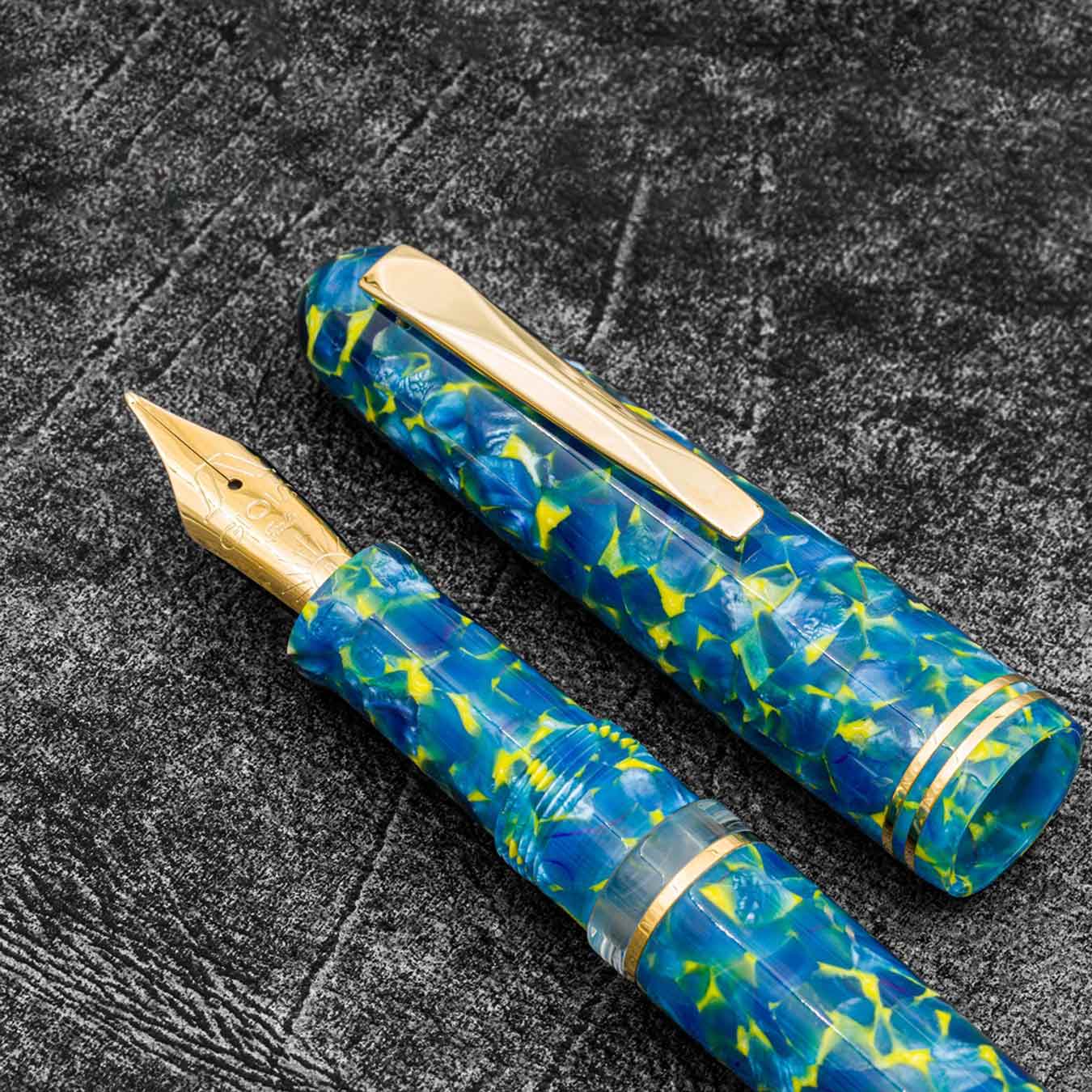 GIOIA | Metis | Fountain Pen | Colibri | Blue Gold