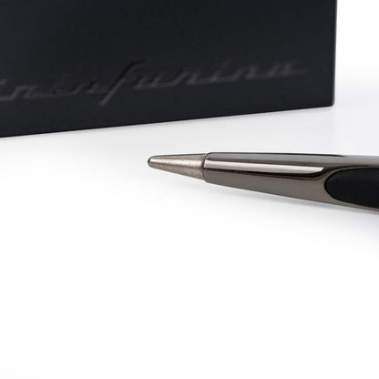 Pininfarina | Cambiano Black Edition | Ethergraf Tip | Solid Wood Base | Ballpoint Pen