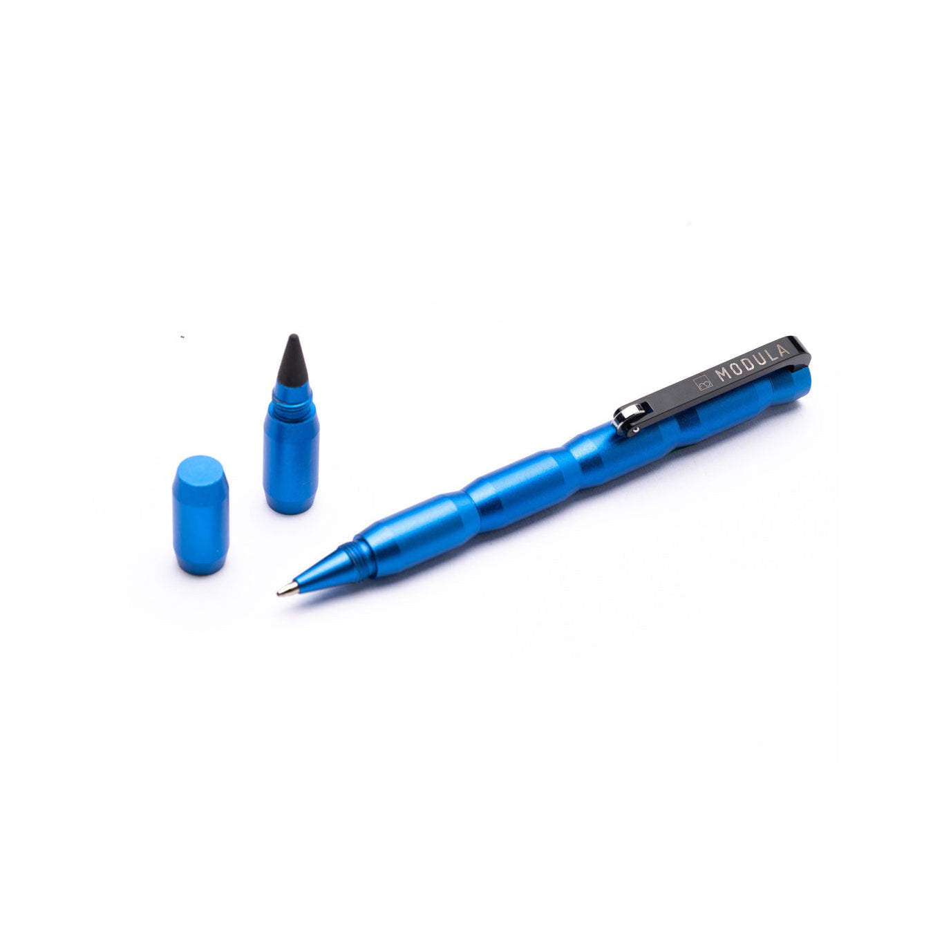 Pininfarina | Forever Modula | Aluminum | GrafeeX Tip Pencil & Ballpoint Pen | Blue