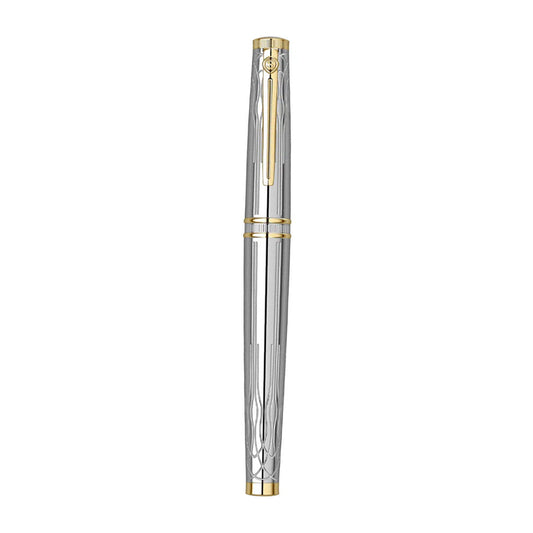 Scrikss | Heritage | Fountain Pen | Chrome-GT-Broad