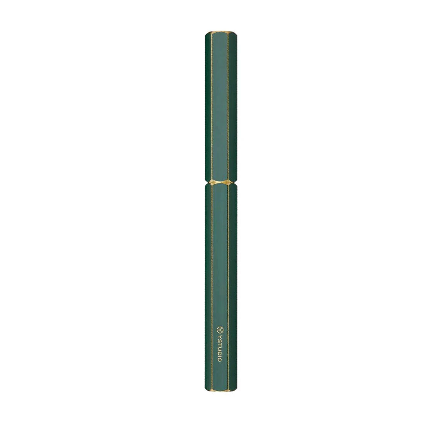 Ystudio Classic Revolve Fountain Pen - Green Hexogon | Medium Nib
