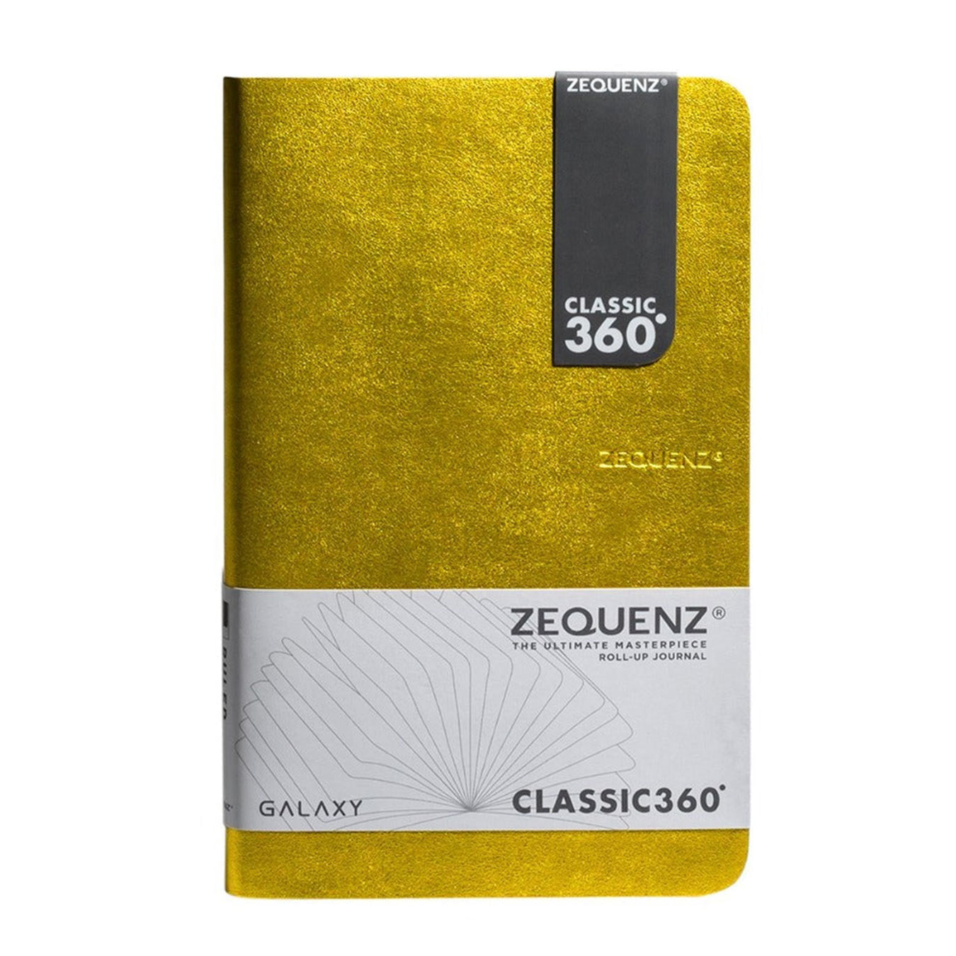 Zequenz Galaxy Series A6 Blank Notebook – Matte Gold Edition
