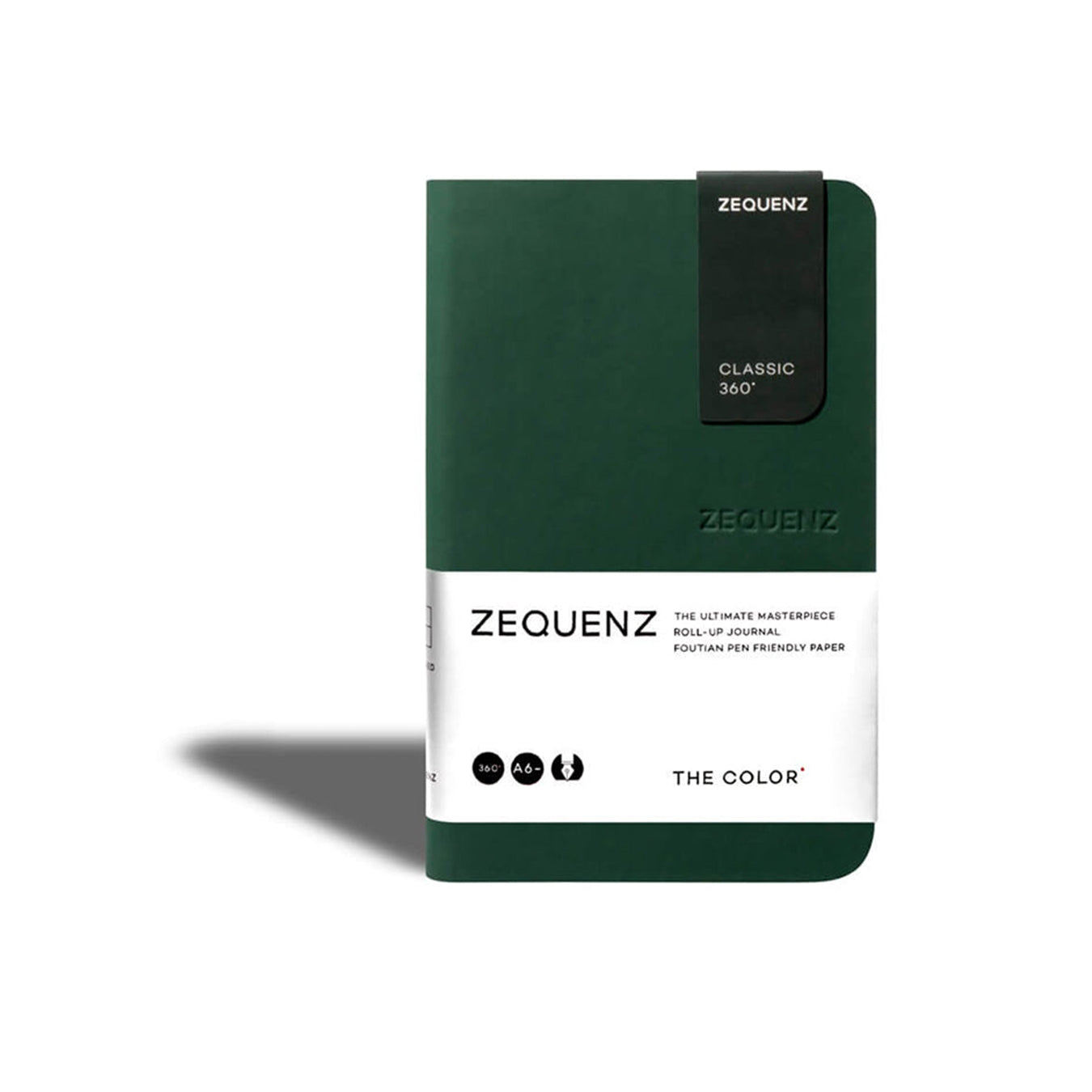 Zequenz The Color A5 Ruled Notebook – Emerald