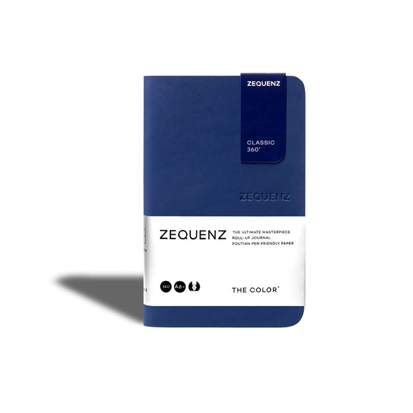 Zequenz The Color Series A6 Dotted Notebook – Dark Navy