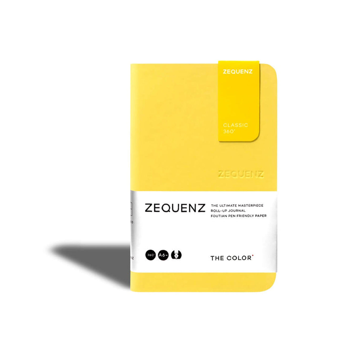 Zequenz The Color A6 Dotted Journal - Mustard