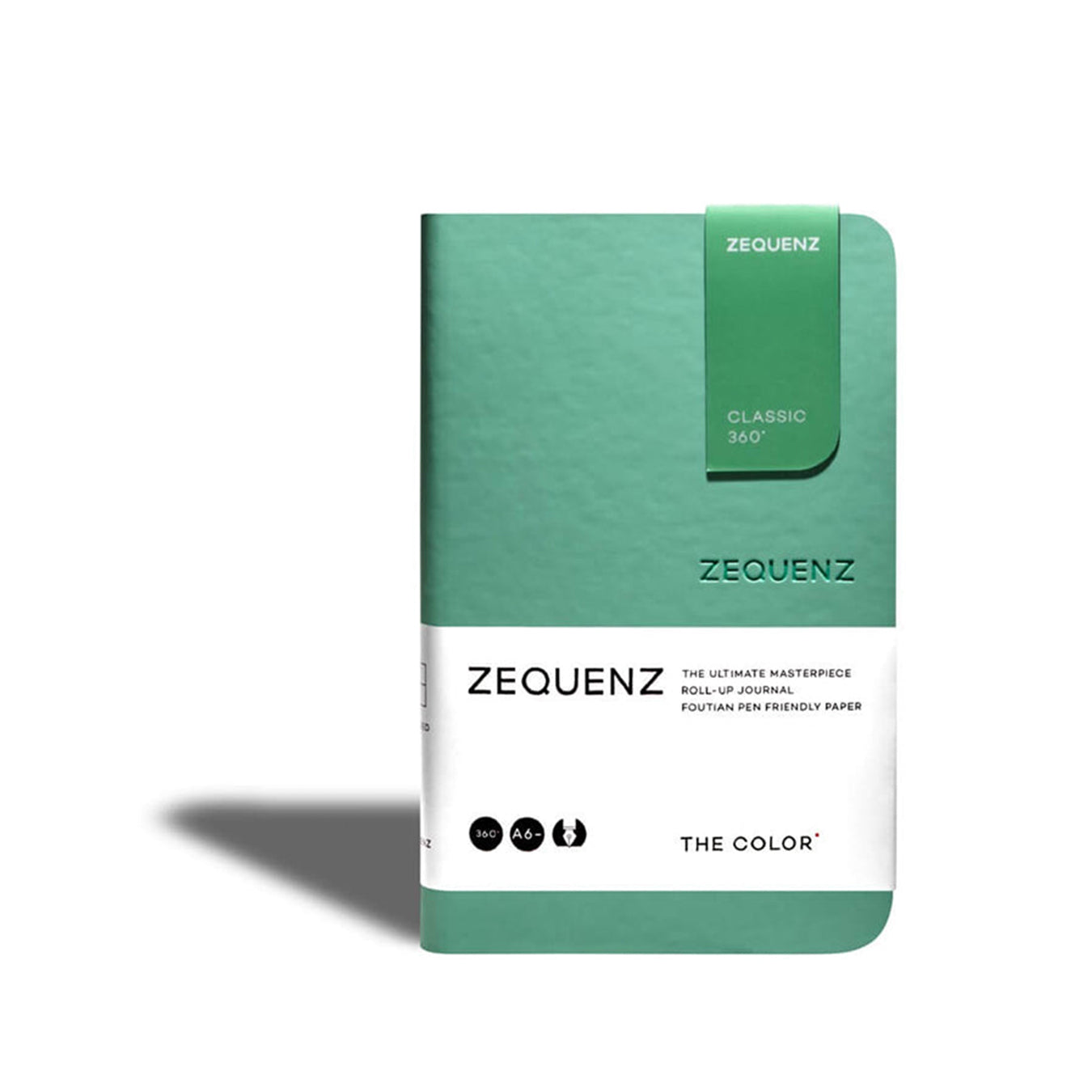 Zequenz The Color A6 Ruled Notebook - Fern