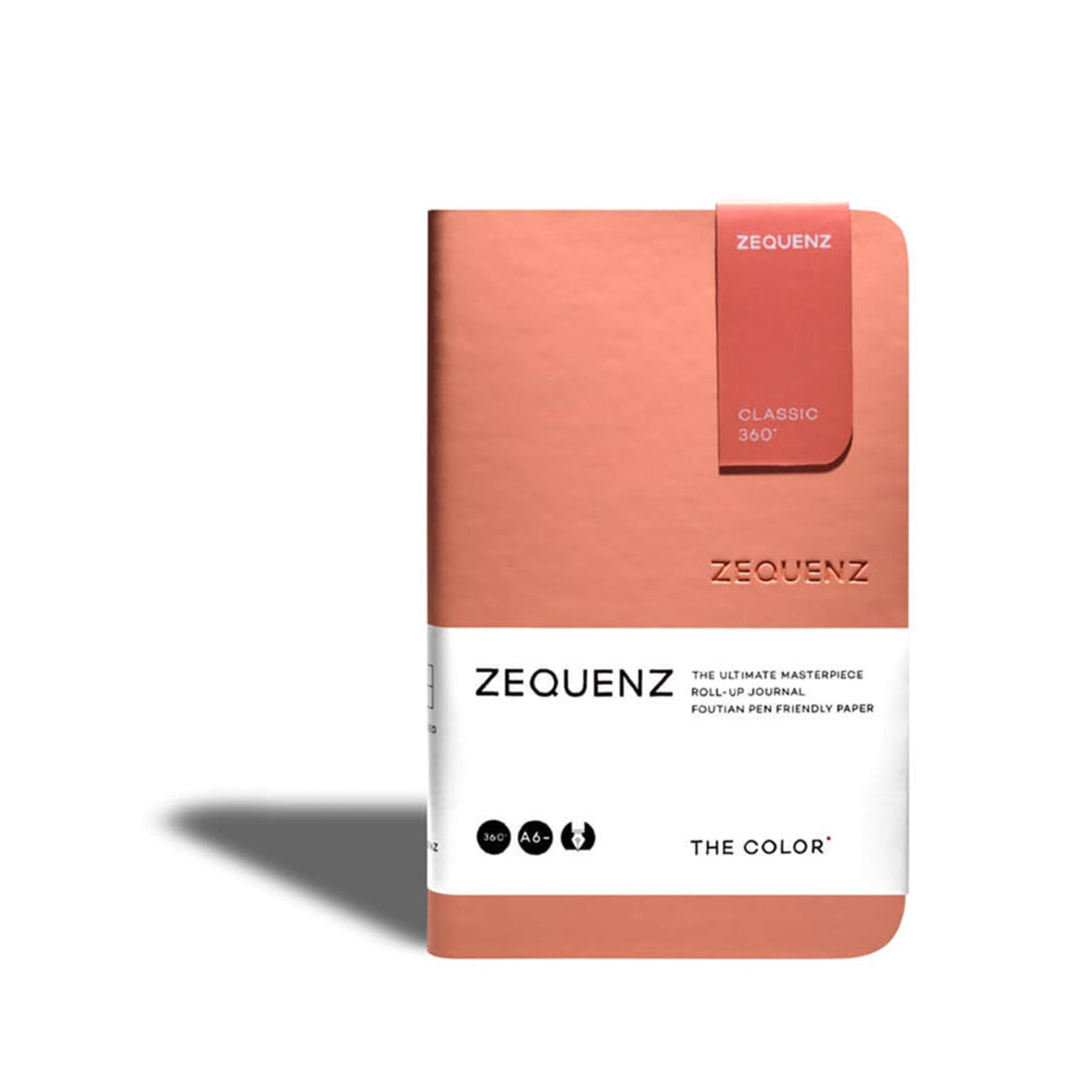 Zequenz The Color A6 Ruled Notebook - Peach