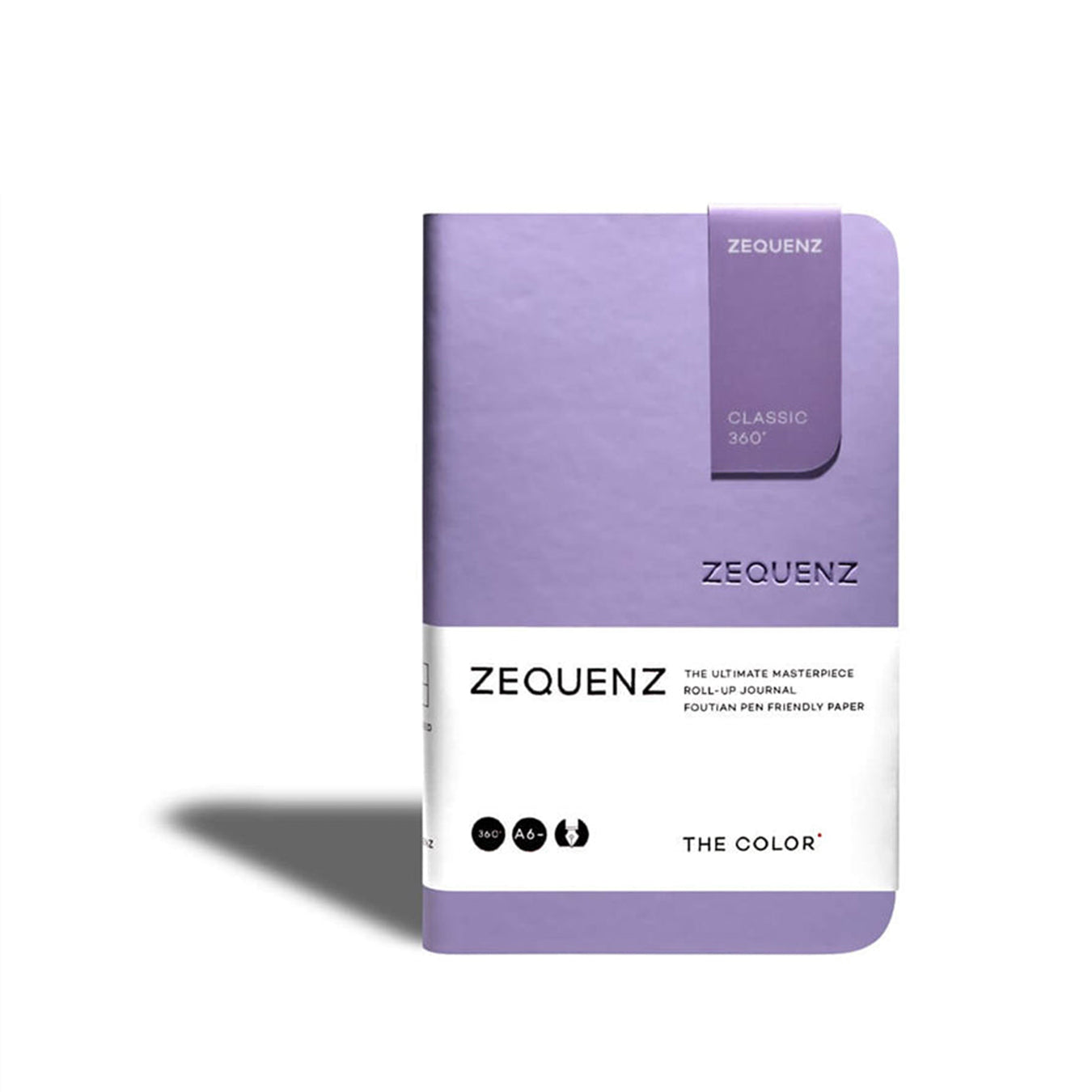 Zequenz The Color A6 Ruled Notebook - Lavender