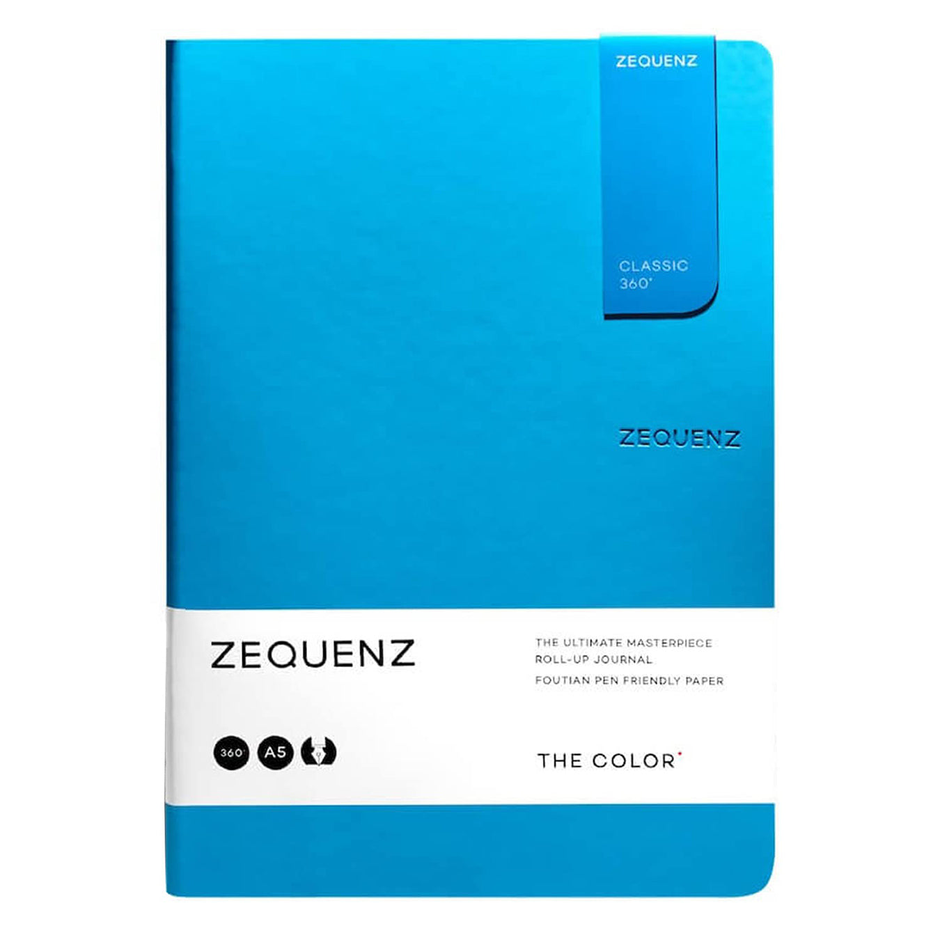 Zequenz The Color A6 Ruled Notebook - Ocean