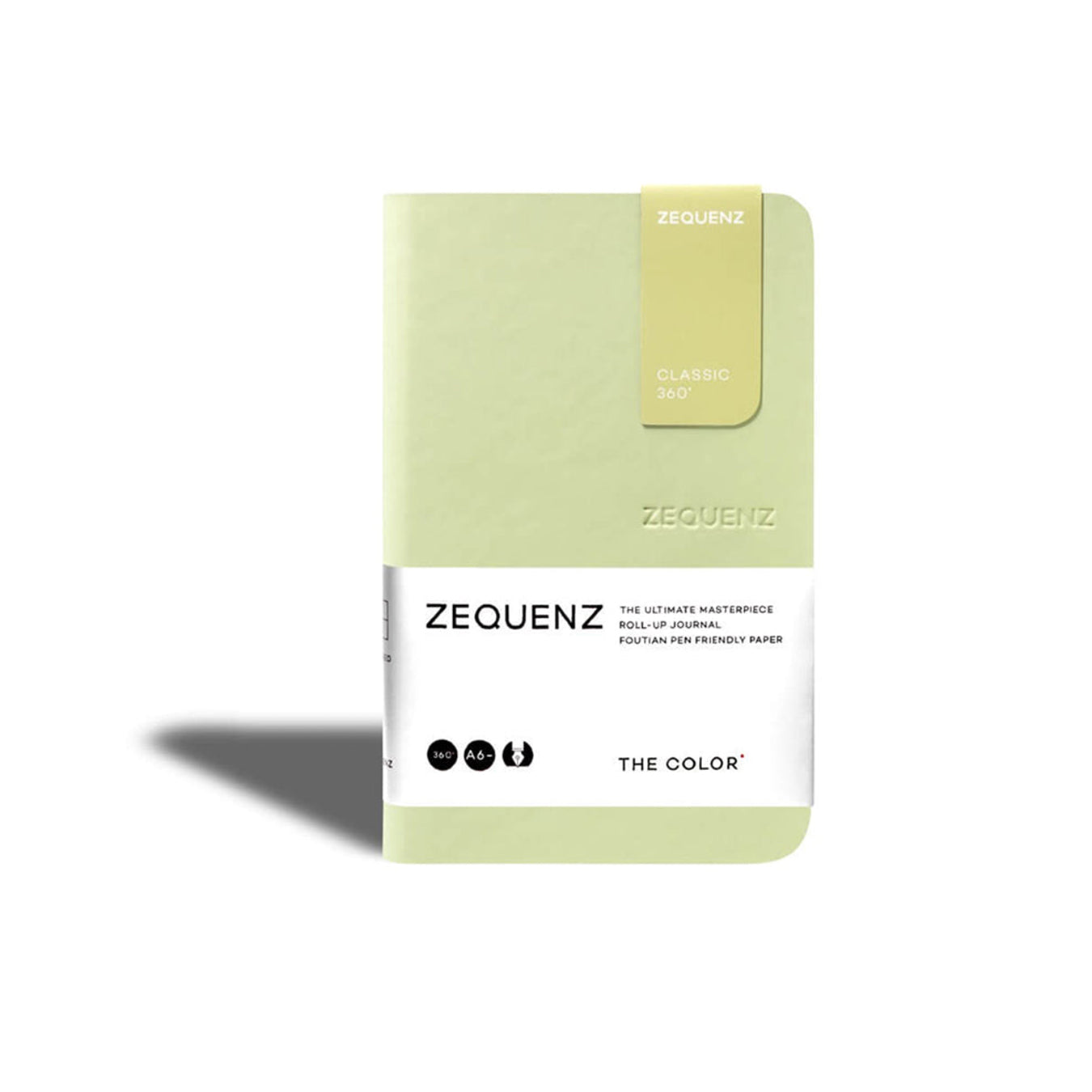 Zequenz The Color Series A6 Blank Notebook – Olive