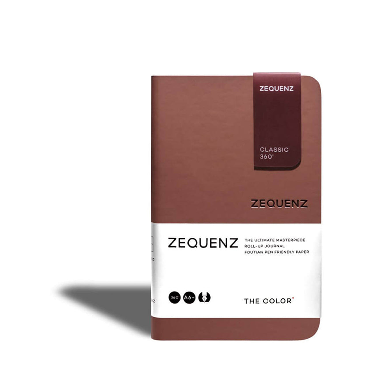 Zequenz The Color A6 Ruled Notebook - Terra