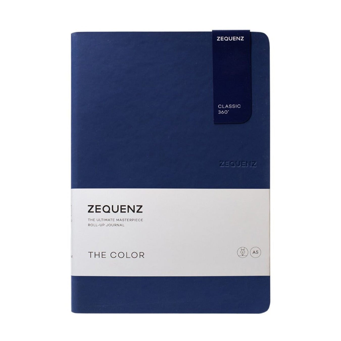 Zequenz The Color Series A5 Squared Notebook – Dark Navy